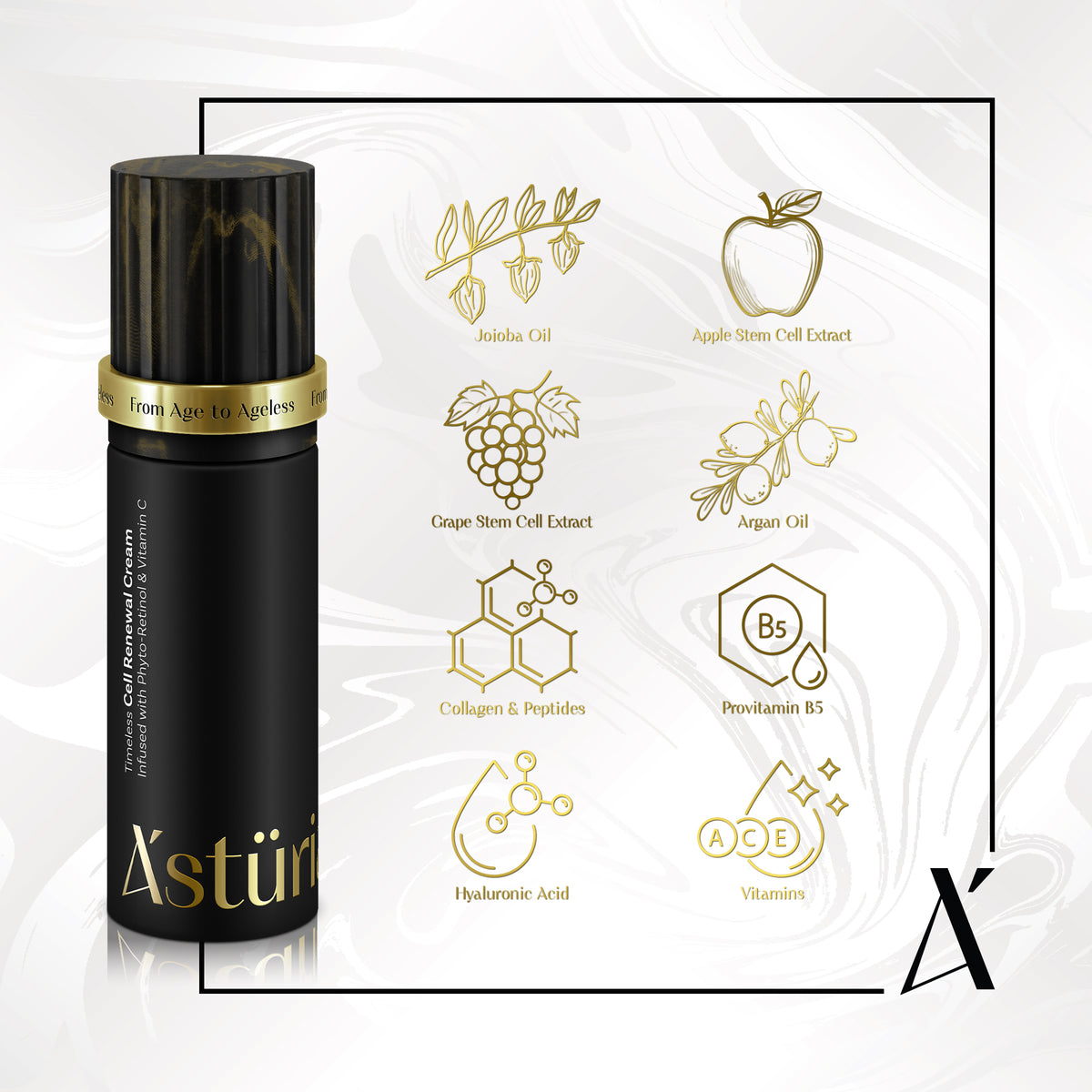 Timeless Cell Renewal Cream Infused with Phyto-Retinol & Vitamin C