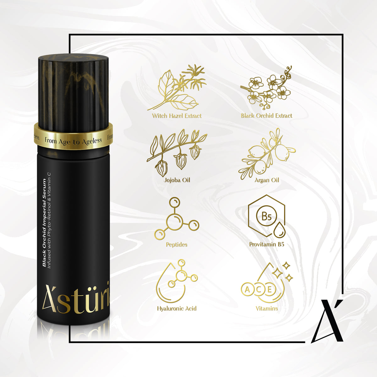 Black Orchid Imperial Serum Infused with Phyto-Retinol & Vitamin C