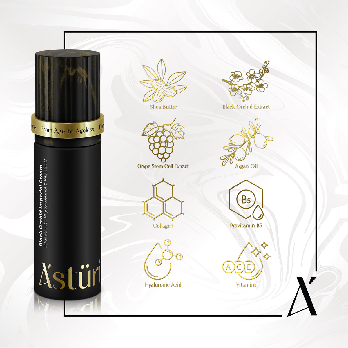 Black Orchid Imperial Cream Infused with Phyto-Retinol & Vitamin C