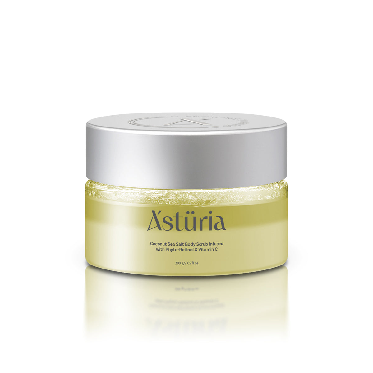 Coconut Sea Salt Body Scrub Infused with Phyto-Retinol & Vitamin C