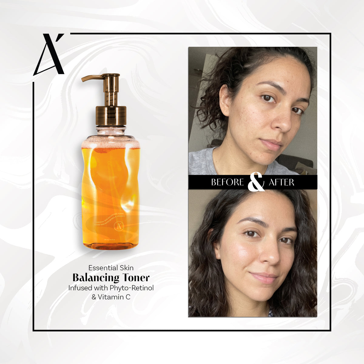 Essential Skin Balancing Toner Infused with Phyto-Retinol & Vitamin C