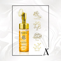 Radiance Gold Foam Cleanser Infused with Phyto-Retinol & Vitamin C