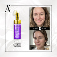 Grape Stem Cell Renewal Lava Foam Cleanser