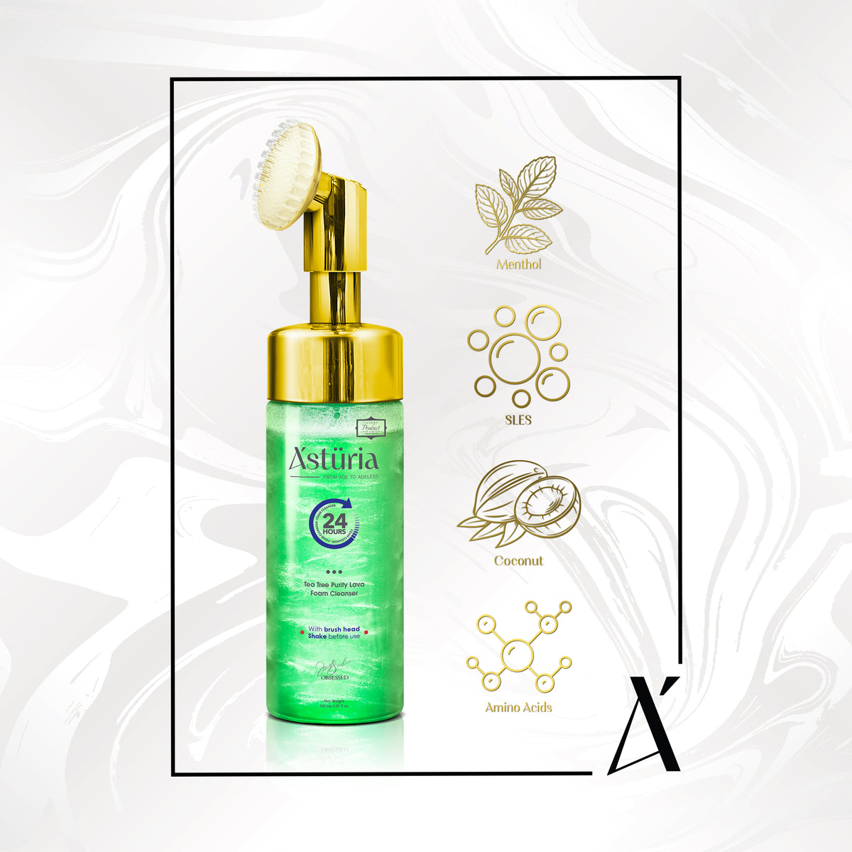 Tea Tree Purity Lava Foam Cleanser