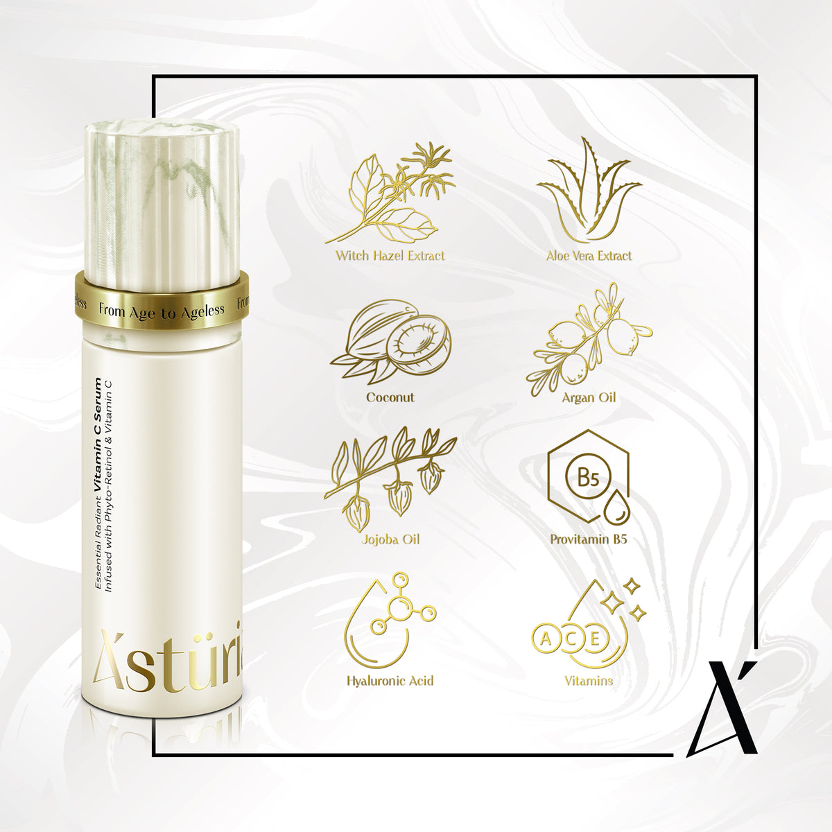 Essential Radiant Vitamin C Serum  Infused with Phyto-Retinol & Vitamin C