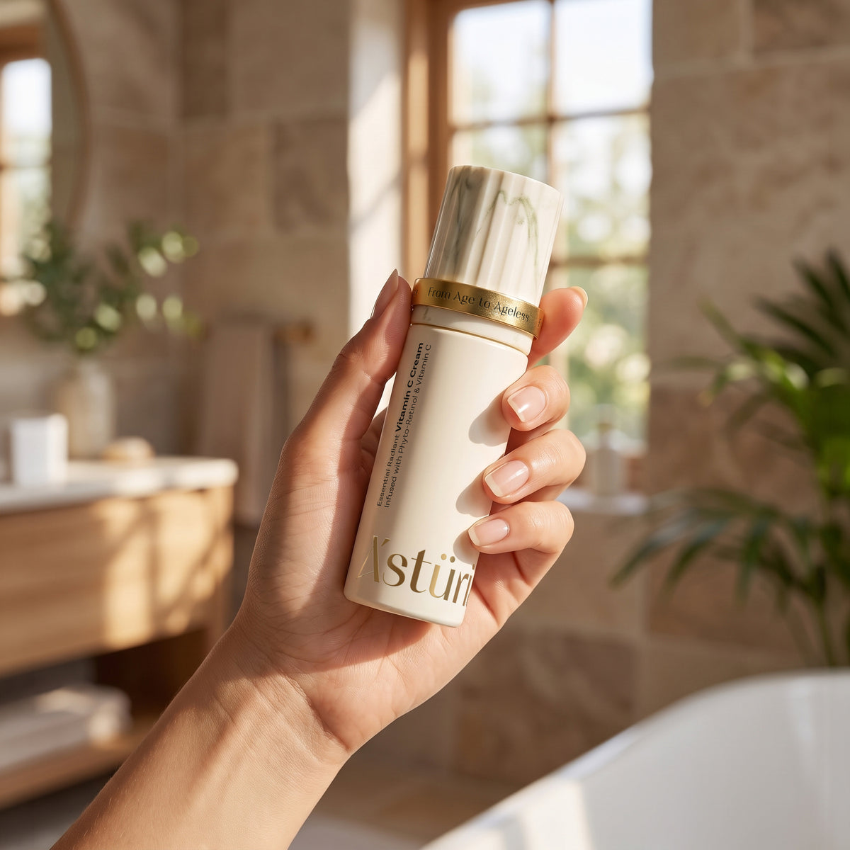 Essential Radiant Vitamin C Cream Infused with Phyto-Retinol & Vitamin C