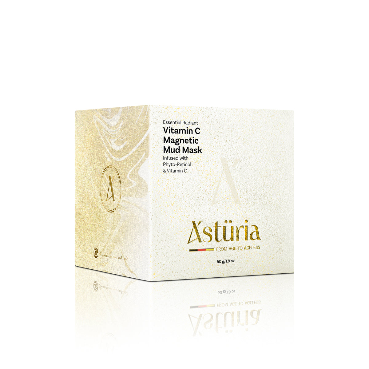 Essential Radiant Vitamin C Magnetic Mud Mask Infused with Phyto-Retinol & Vitamin C