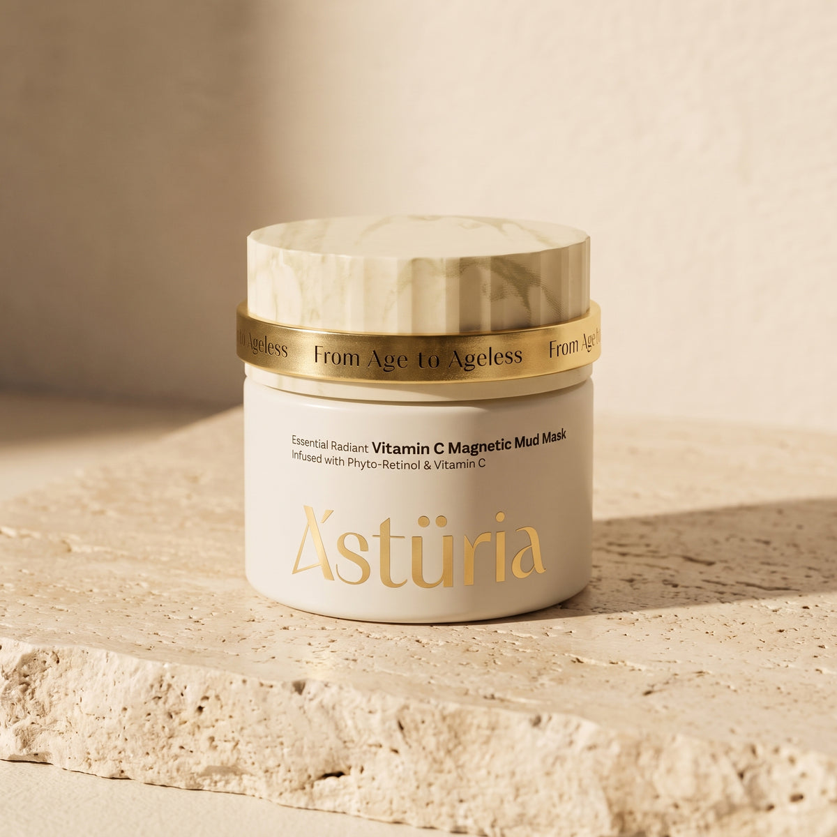Essential Radiant Vitamin C Magnetic Mud Mask Infused with Phyto-Retinol & Vitamin C
